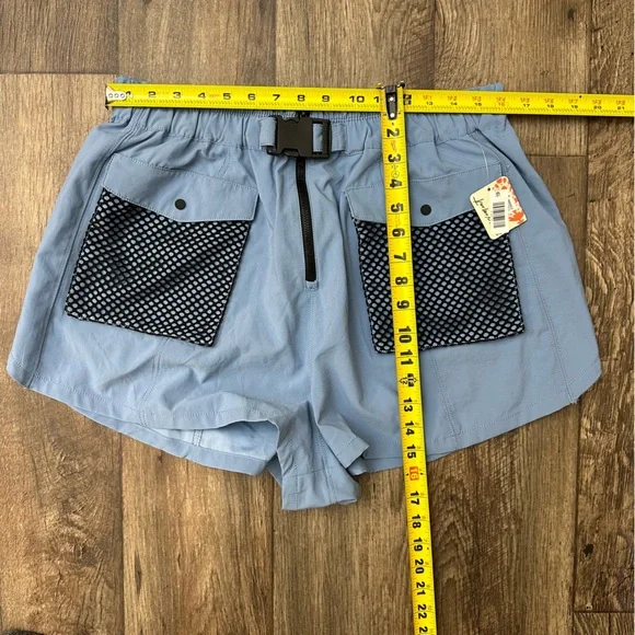 FP Movement by Free People Adventure Shorts Women’s Blue - Picture 6 of 6